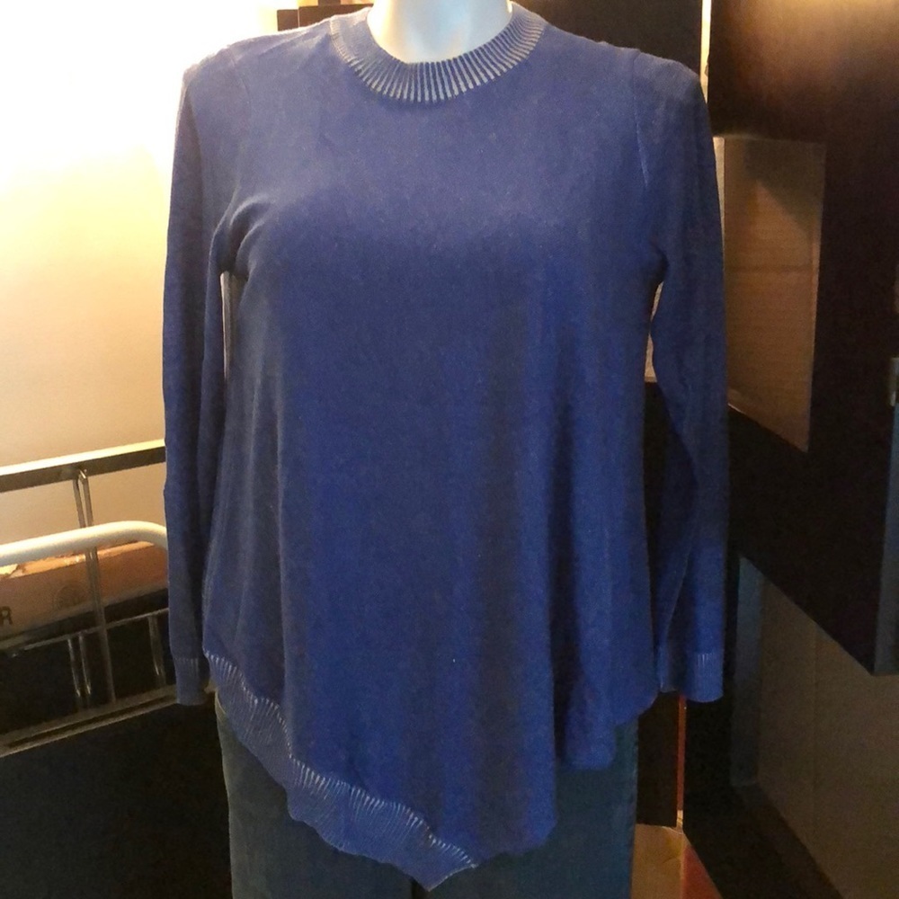 CATHERINE MALANDRINO Asymmetrical SWEATER TOP NWT sz L